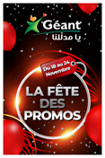 Catalogue Géant - La fête des promos